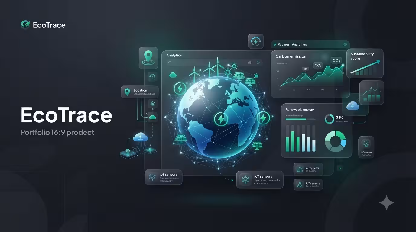 ecotrace (EcoTrace) — Carbon-footprint awareness platform with India-specific emission factors.